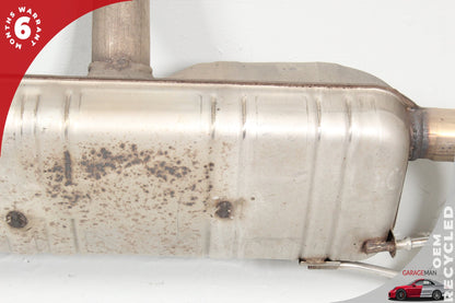 2013-2016 Mercedes X166 GL550 Dual Exhaust Muffler Mufflers Assy 1663101137 OEM