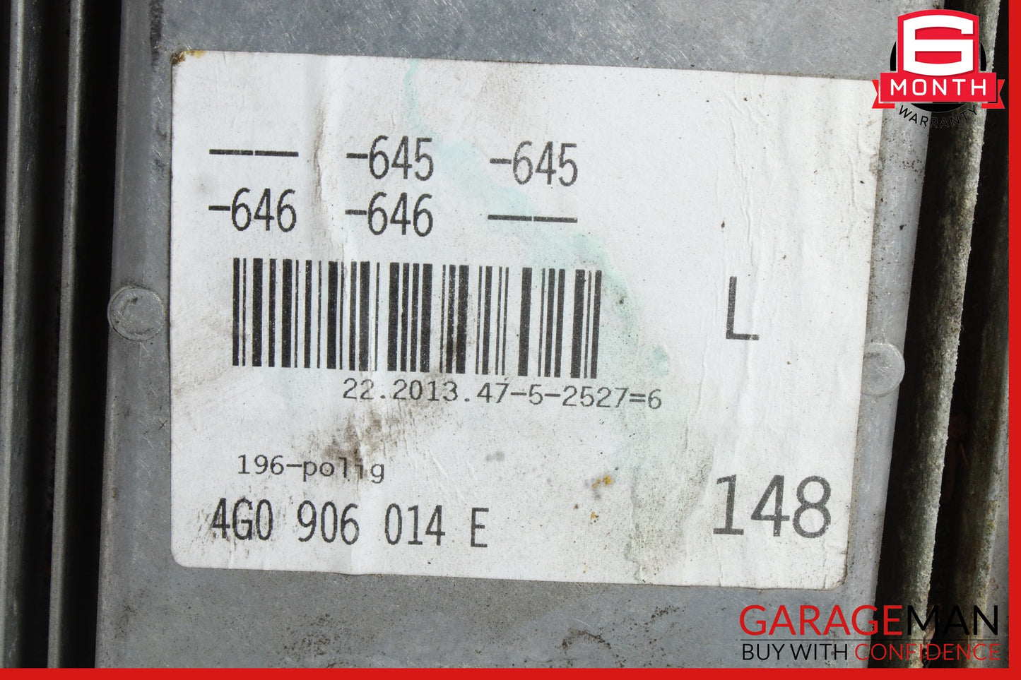 2013-2015 Audi S7 S6 4G Engine Control Module Unit ECU ECM 4G0906014E OEM