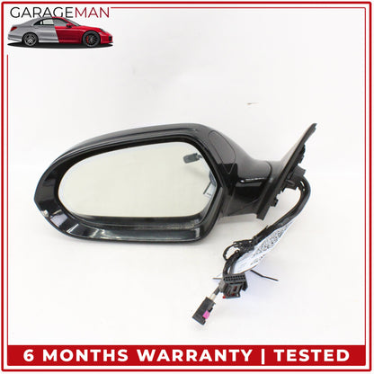 2012-2018 Audi A6 Front Left Door Rear View Mirror w/ Camera & Blind Spot OEM