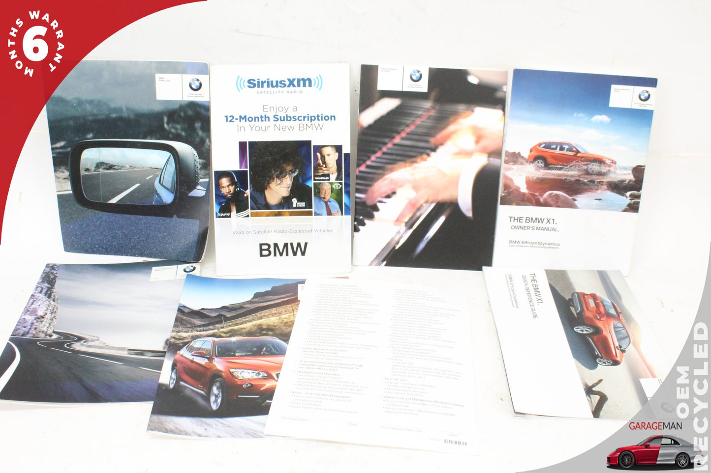 2013 BMW X1 E84 SUV Owner Owner's Manual Set Booklet OEM