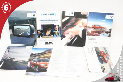 2013 BMW X1 E84 SUV Owner Owner's Manual Set Booklet OEM