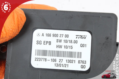 12-16 Mercedes-Benz GL450 X166 AWD Hand Brake Control Module 1669002700 OEM