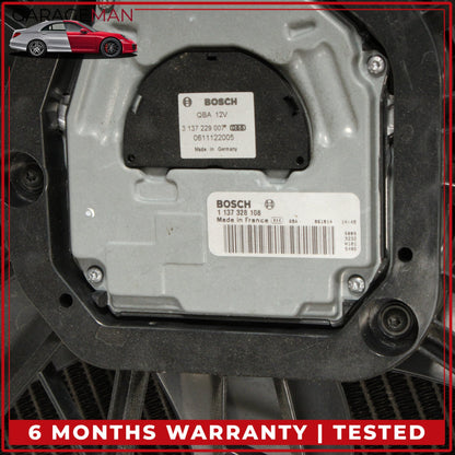 2003-2009 Mercedes W211 E350 CLS550 Engine Radiator Cooling Fan Motor Assy OEM