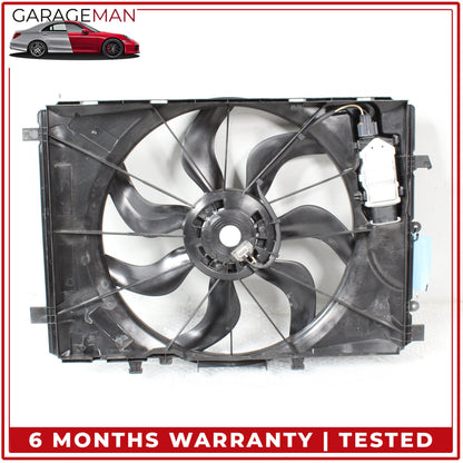 2008-2020 Mercedes W117 CLA250 Engine Radiator Cooling Fan Motor w/ Shroud OEM