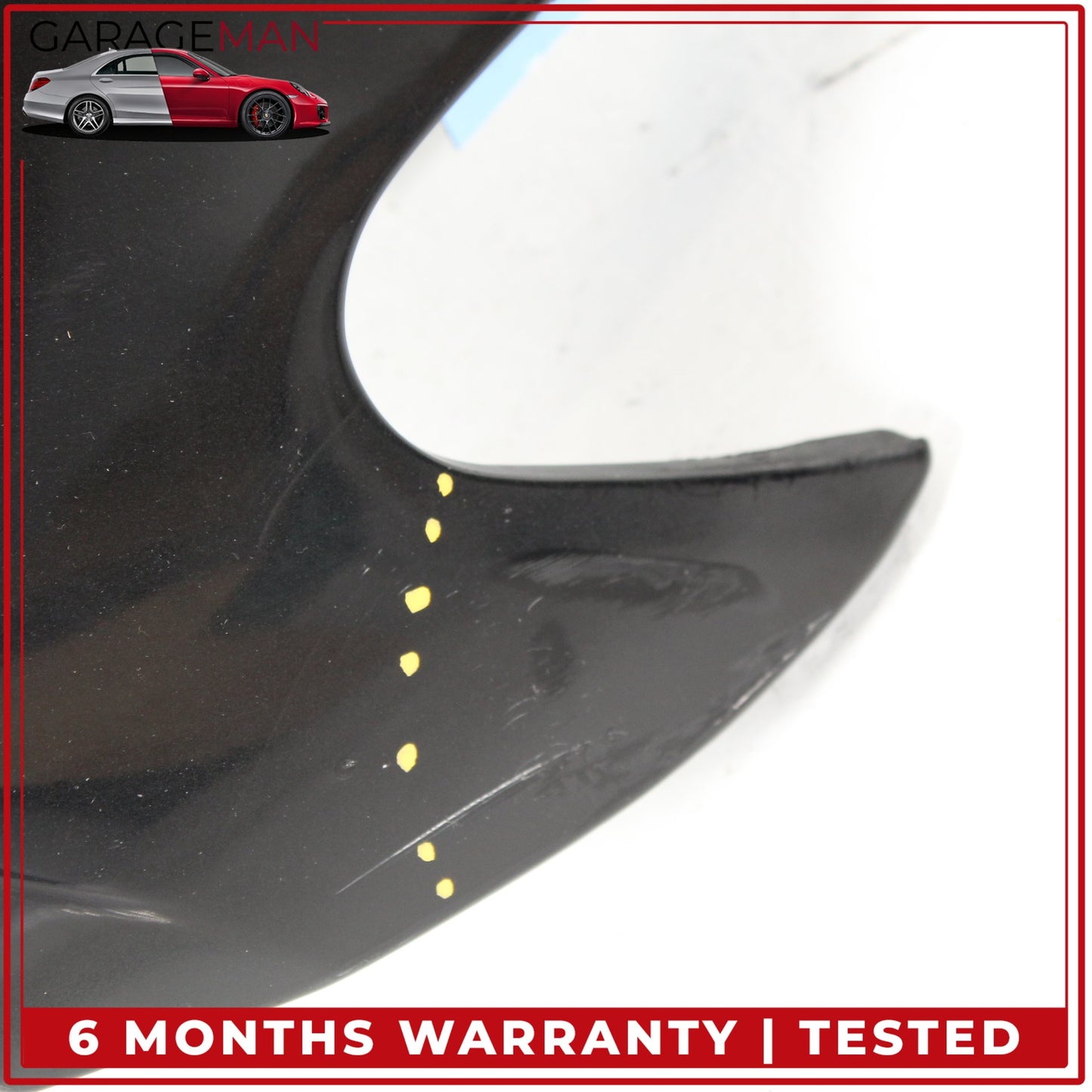 2011-2016 BMW 528i F10 Front Right Passenger Side Fender Wing Panel Black OEM