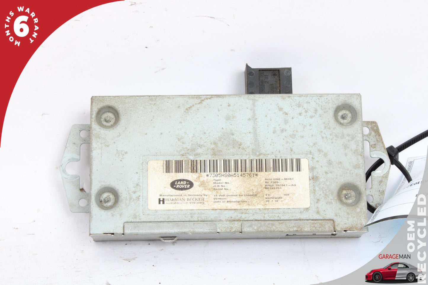 2010-2016 Land Rover LR4 SUV Audio Control Module Unit AH4218C941AG OEM