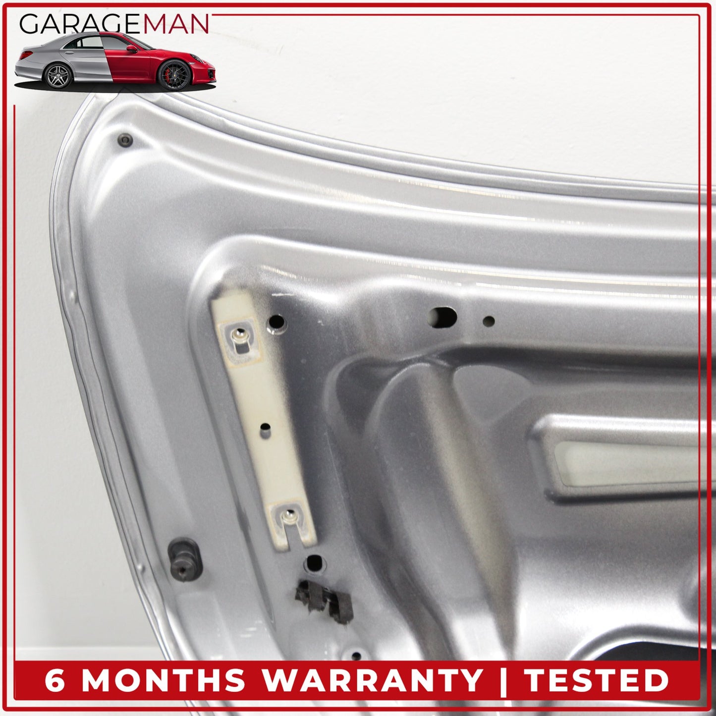 2015-2021 Mercedes W205 C300 Sedan Rear Trunk Lid Panel Silver Metallic OEM