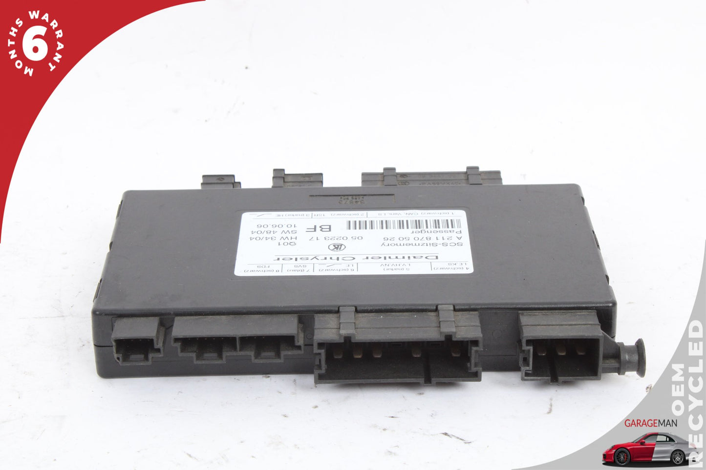 03-11 Mercedes W211 CLS500 E500 Under Seat Control Module 2118705026 OEM