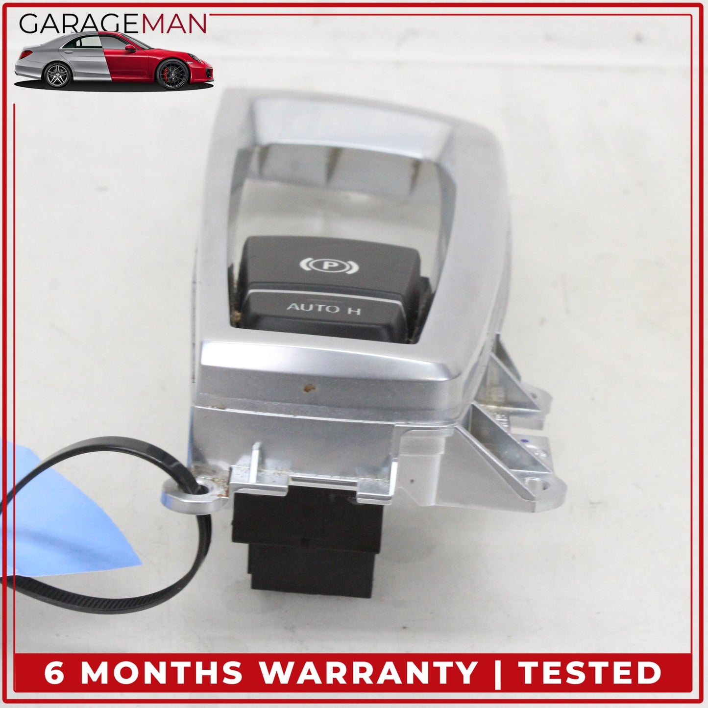 2011-2018 BMW X3 X4 F25 SUV Electric Parking Brake Hill Hold Switch w/ Trim OEM