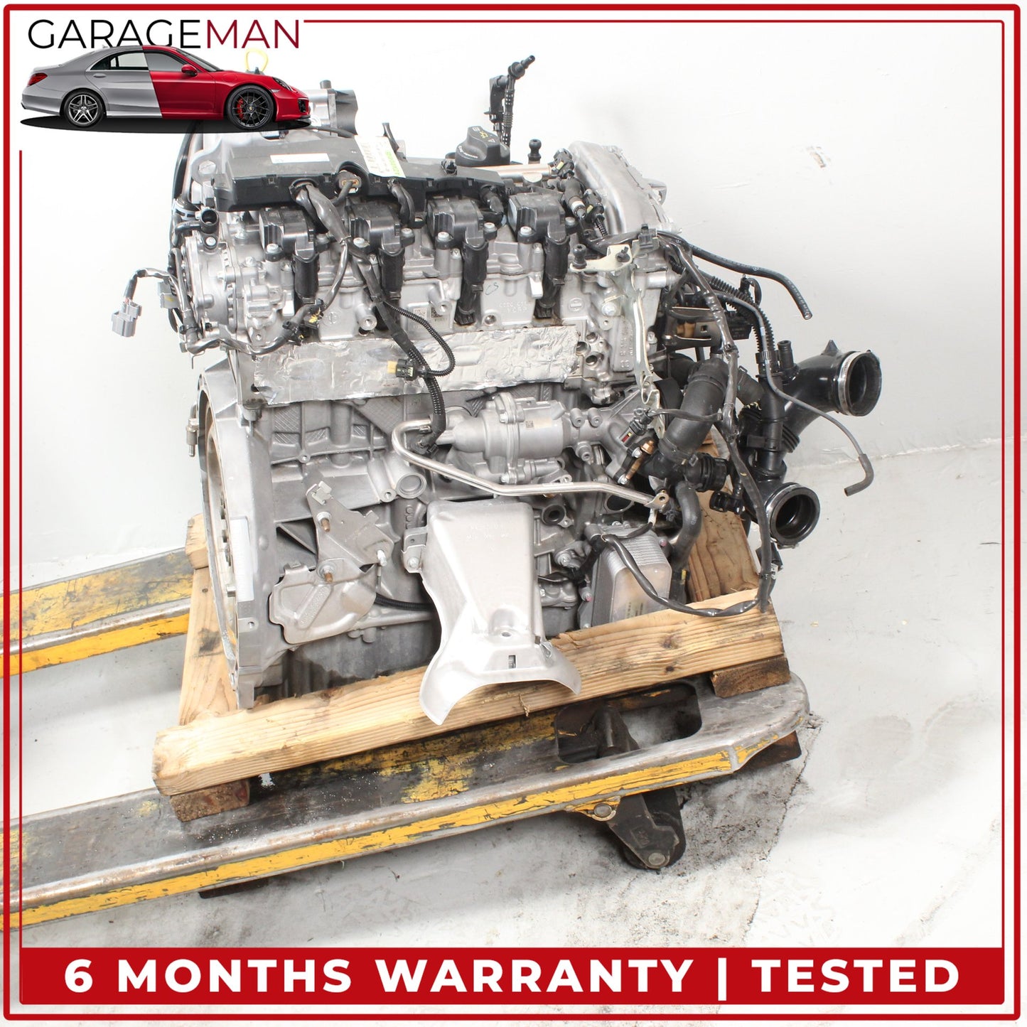 2015-2020 Mercedes W205 C300 SLC300 M274 2.0L Engine Motor Block Assembly OEM