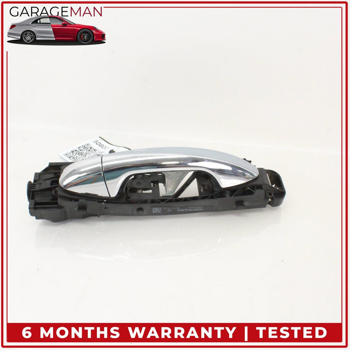 2015-2020 Mercedes W205 C300 Front Left Side Exterior Door Handle Silver OEM