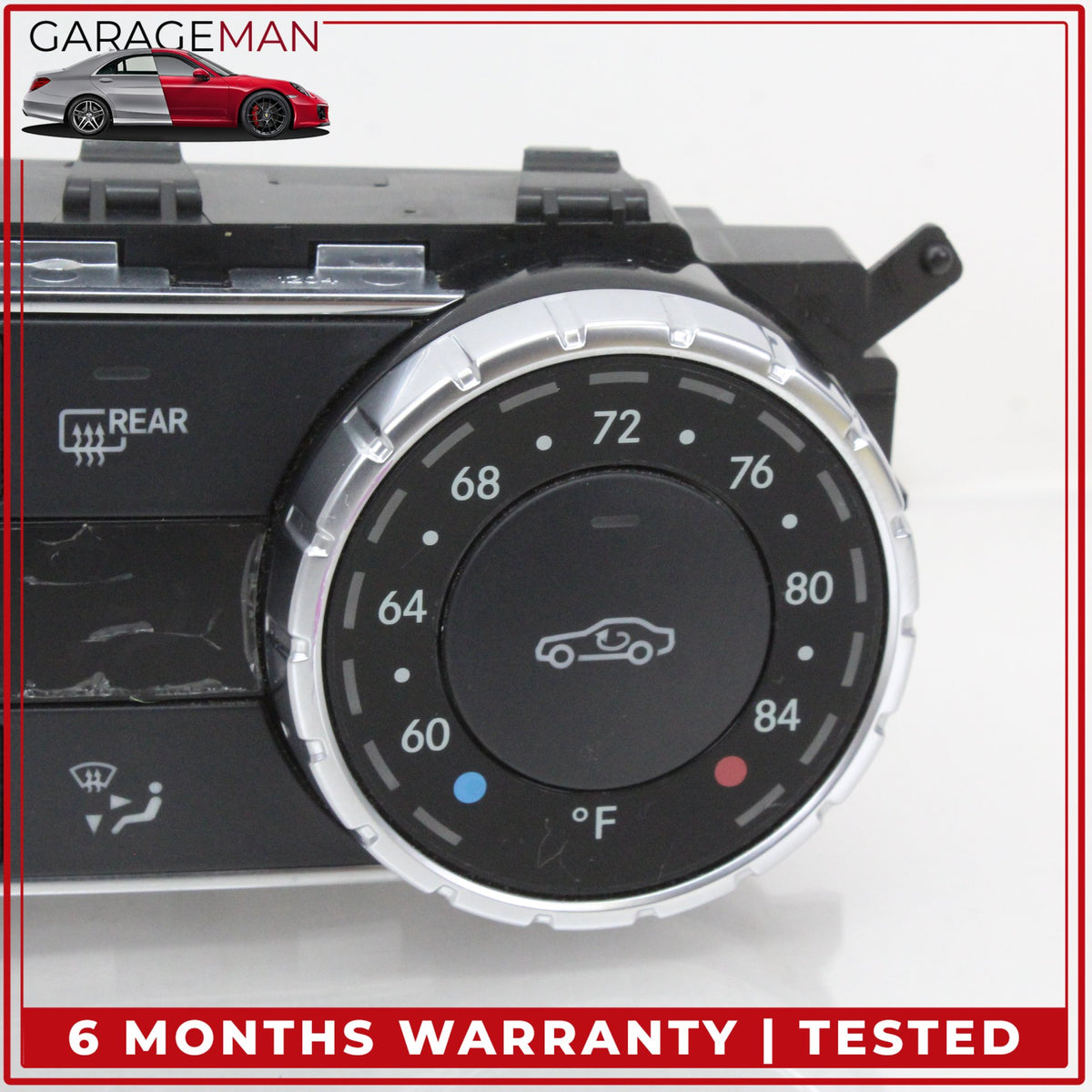 2012-2014 Mercedes W204 C250 Front AC A/C Temperature Climate Control Panel OEM