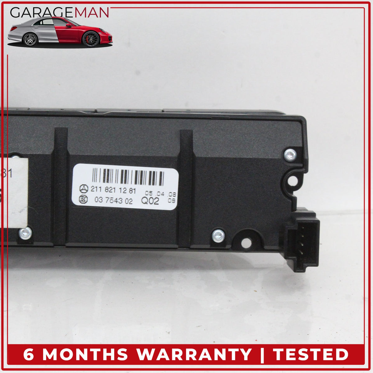 2006-2011 Mercedes W219 CLS550 Hazard Light Door Lock Control Switch Panel OEM