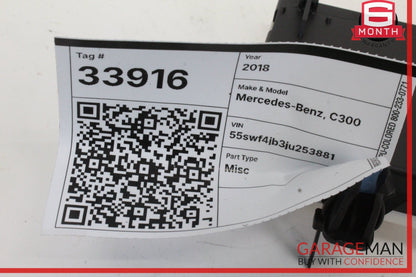 15-19 Mercedes-Benz C300 W205 Sedan Left Rear Door Control Module 2059000728 OEM