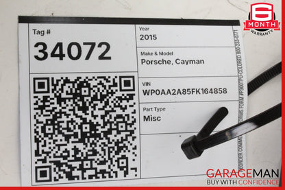 2013-2016 Porsche Cayman 981 Gateway Control Module Unit 7PP907530S OEM