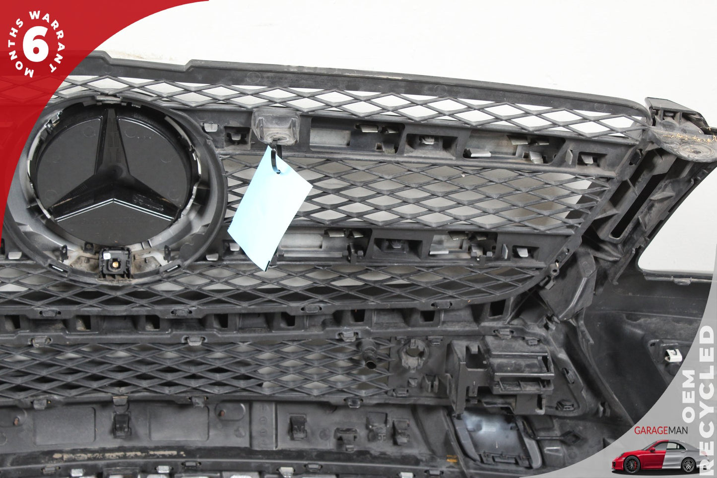 2013-2016 Mercedes X166 GL450 Base Front Bumper Cover Grille Trim Assembly OEM