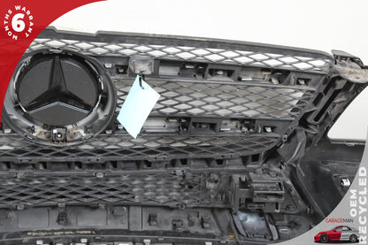 2013-2016 Mercedes X166 GL450 Base Front Bumper Cover Grille Trim Assembly OEM