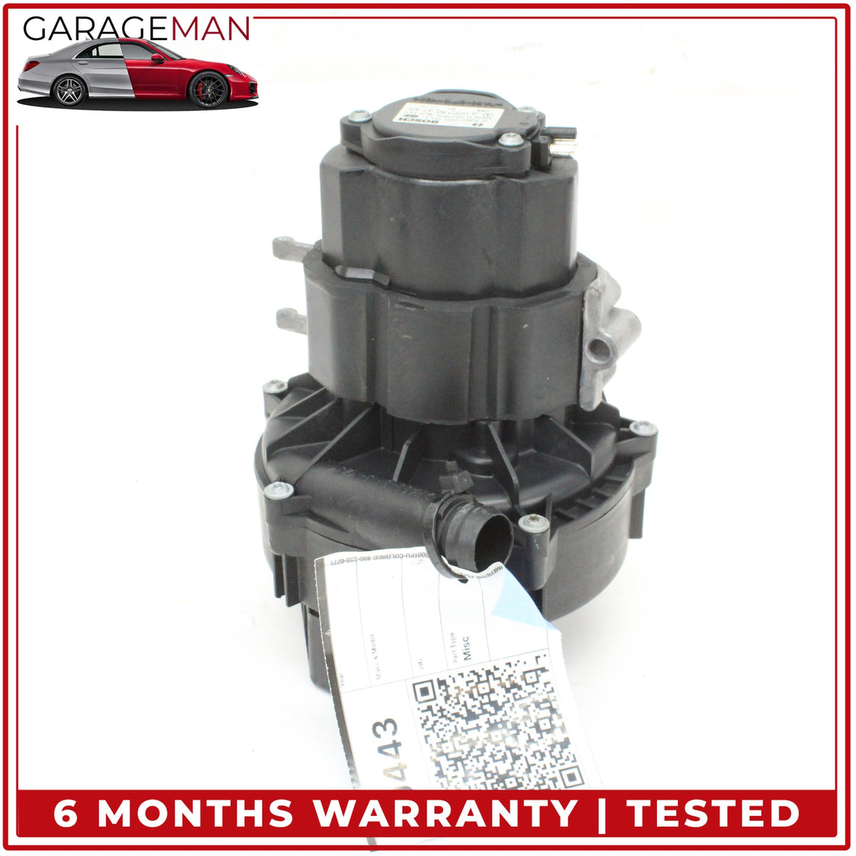1998-2008 Mercedes R129 SL500 E500 Secondary Air Smog Pump Emission Control OEM