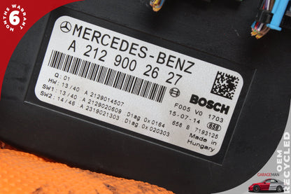 2010-2020 Mercedes-Benz E400 W207 Coupe Front SAM Module Relay Fuse Box 2129002627