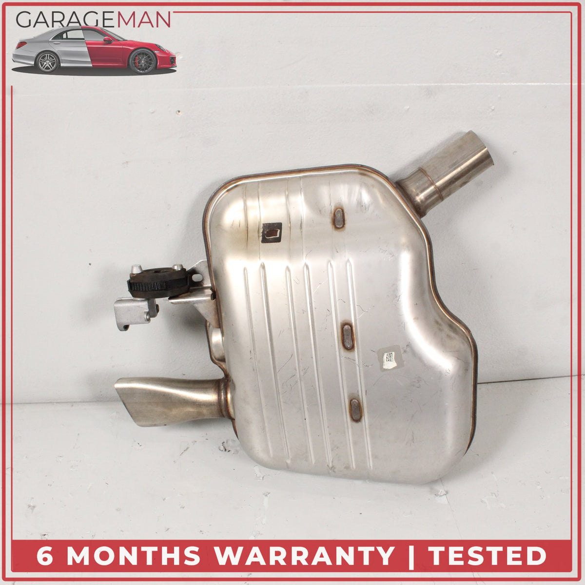 2019-2025 Audi A4 2.0L Rear Left and Right Side Exhaust Muffler 8W5253611A OEM