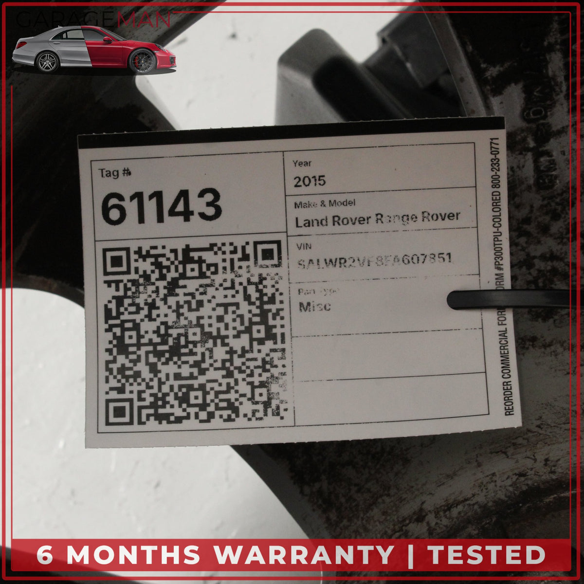 2014-2022 LR Range Rover Sport L494 Front or Rear Wheel Rim 8.5JX20EH2 IS47 OEM