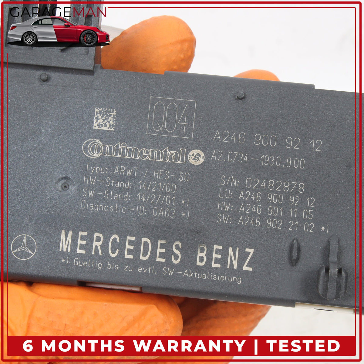 2014-2020 Mercedes X156 GLA250 Trunk Lid Liftgate Tail Gate Control Module OEM