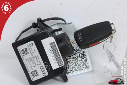 2007-2015 Audi Q7 A6 S6 Ignition Lock Switch Module w/ Key Fob 4F0909131J OEM