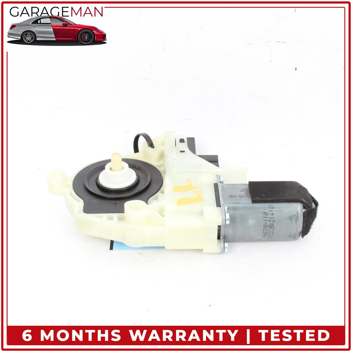 2010-2016 Porsche Panamera 970 Rear Right Side Window Regulator Motor OEM