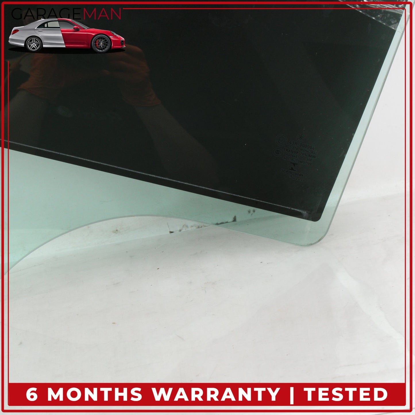 2015-2020 Mercedes W205 C300 C400 Rear Left Driver Side Door Window Glass OEM