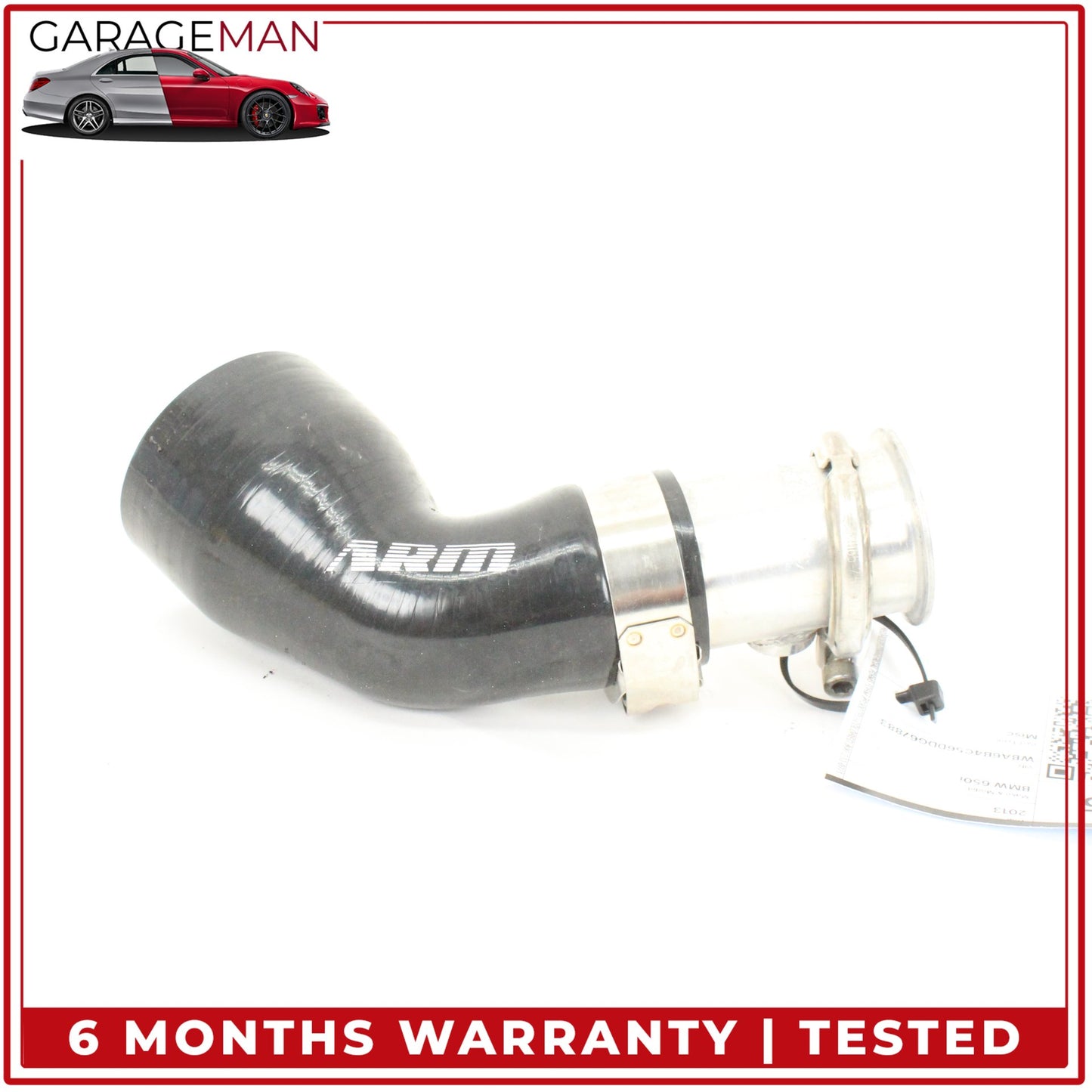 2012-2018 BMW 650i F06 AWD N63 4.4L ARM Turbo Inlet Charge Pipe