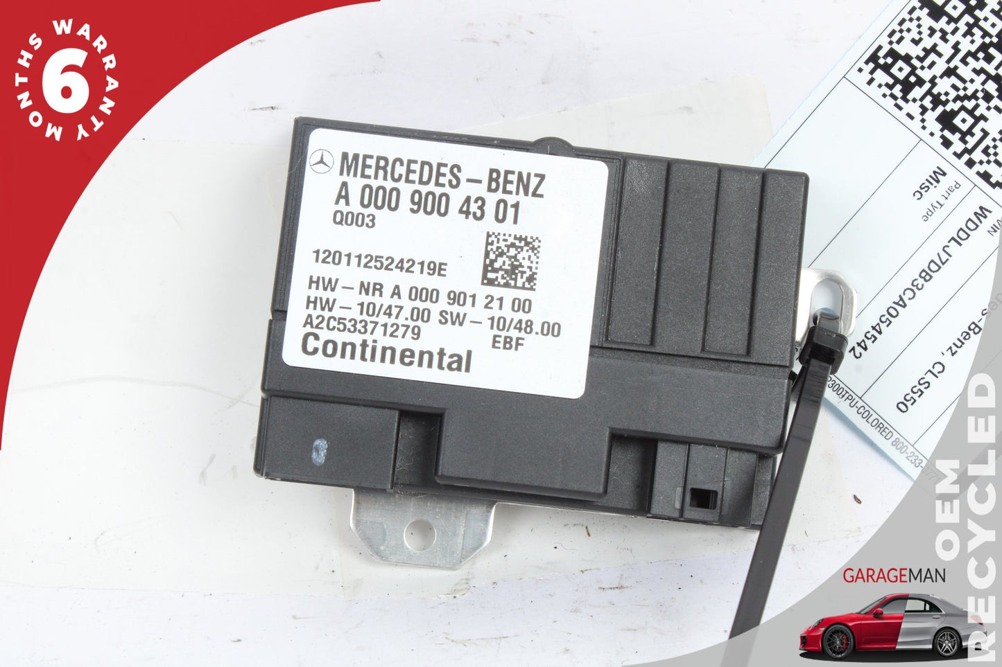 2011-2020 Mercedes W218 CLS550 Fuel Pump Control Module 0009004301 OEM