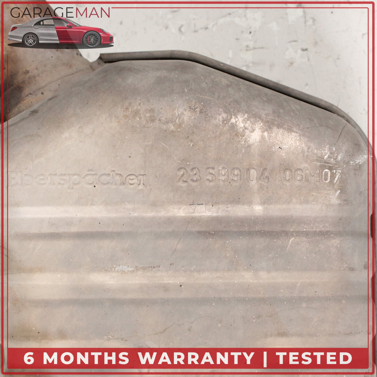 2002-2009 Mercedes W203 C230 CLK350 AMG Rear Exhaust Pipe Muffler Assembly OEM