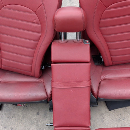 2015-2018 Mercedes W205 C300 Front & Rear Door Trim Panel w/ Seats Assembly OEM