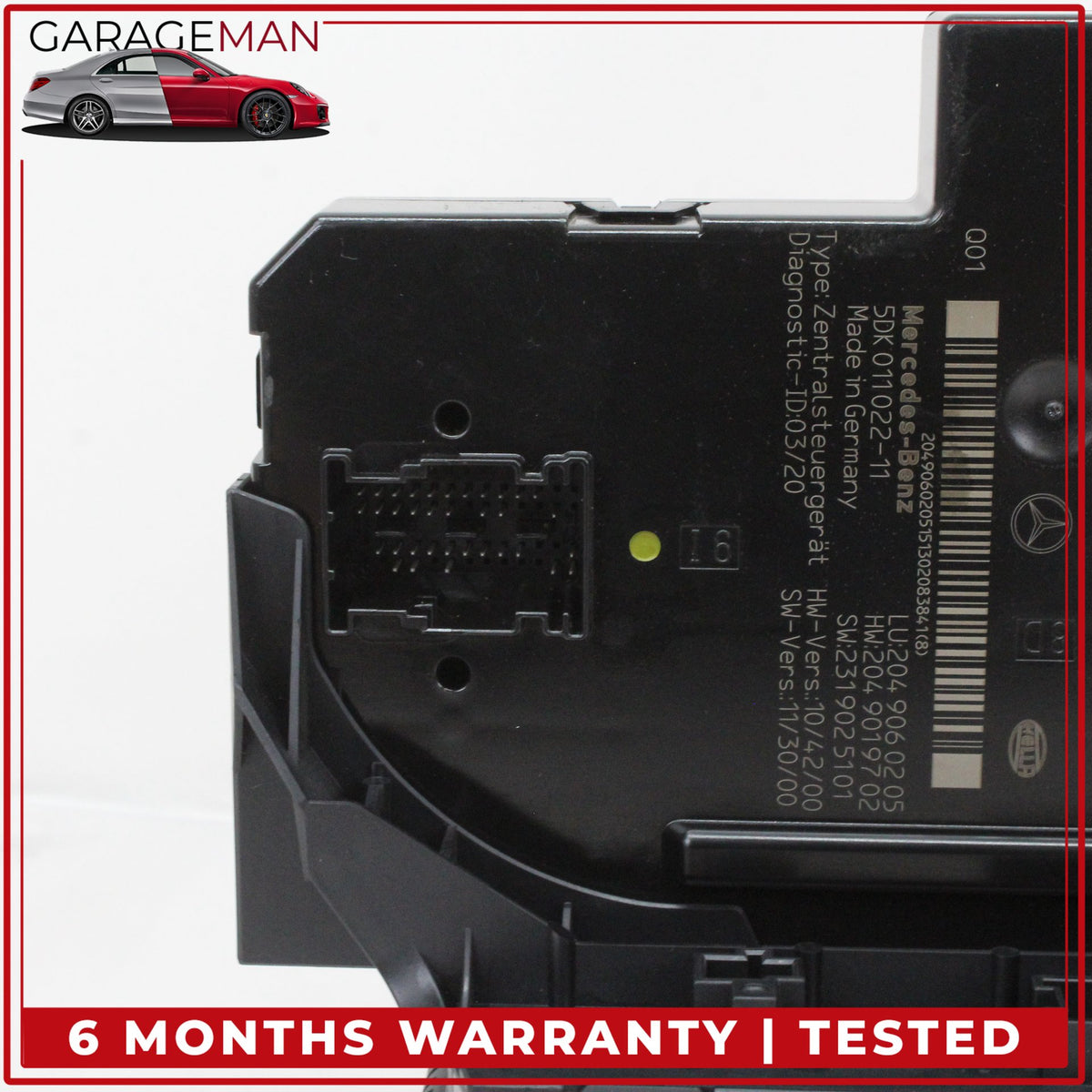 2012-2014 Mercedes W204 C250 C300 Rear Fuse Relay Box Module 2049060205 OEM