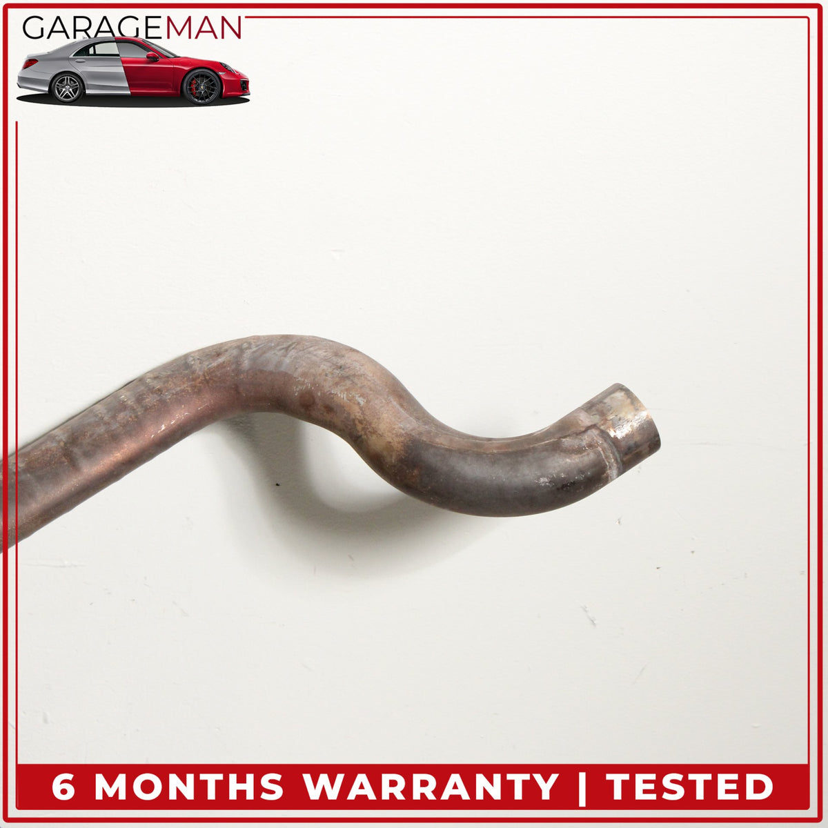 2010-2013 Porsche Panamera 970 4.8L Front Left & Right Side Exhaust Downpipe OEM