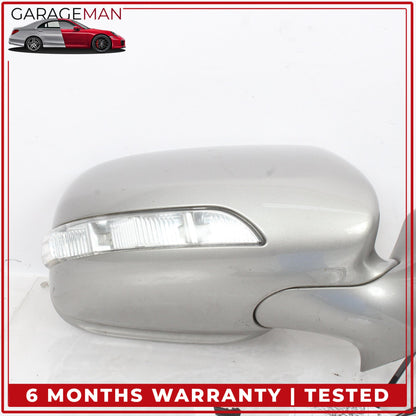 2007-2009 Mercedes W211 E350 Right Door Rear View Mirror Silver Metallic OEM