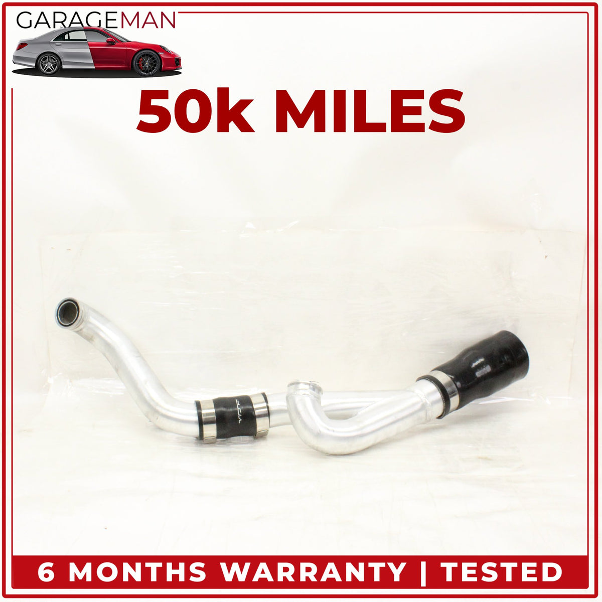 2007-2011 BMW 335i E90 VRSF N54 Aluminum Turbo Outlet Charge Pipe Upgrade Kit