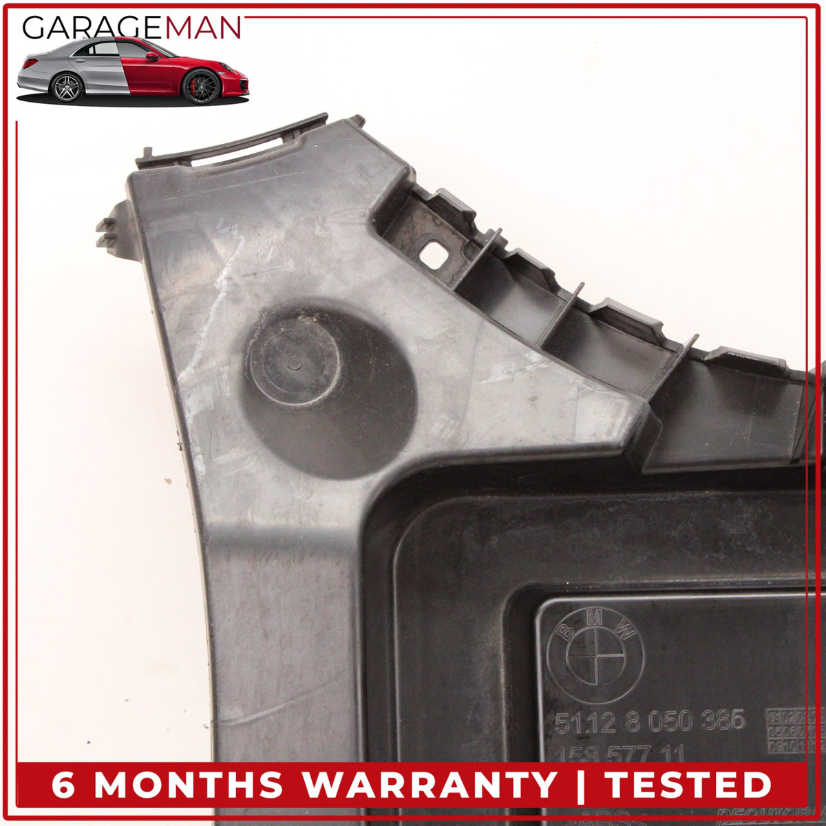 2013-2019 BMW 650i F06 Sedan Right Rear Bumper Mounting Bracket 8050385 OEM
