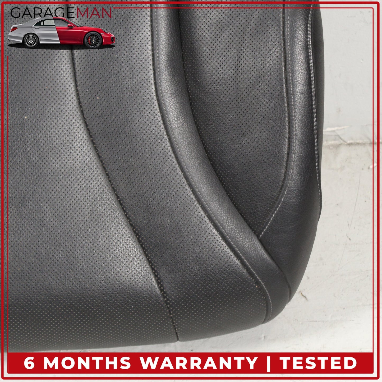 2014-2017 Mercedes W222 S550e Front Left Lower Bottom Seat Cushion Black OEM