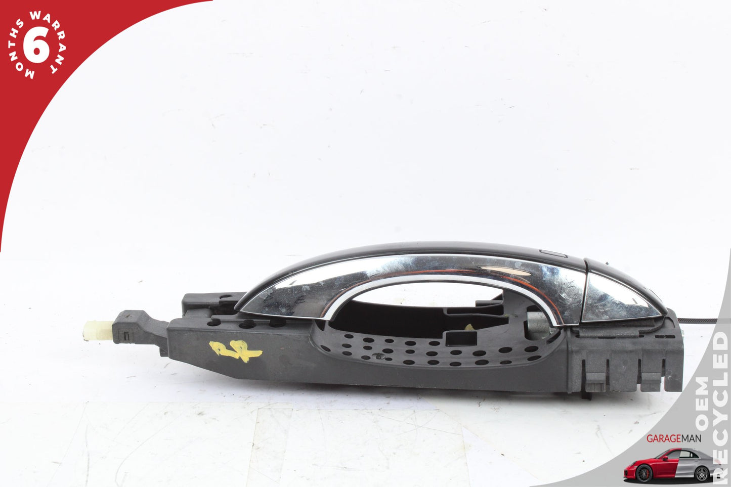 2012-2018 Audi A7 Right Passenger Side Exterior Door Handle Black 4H0837886 OEM