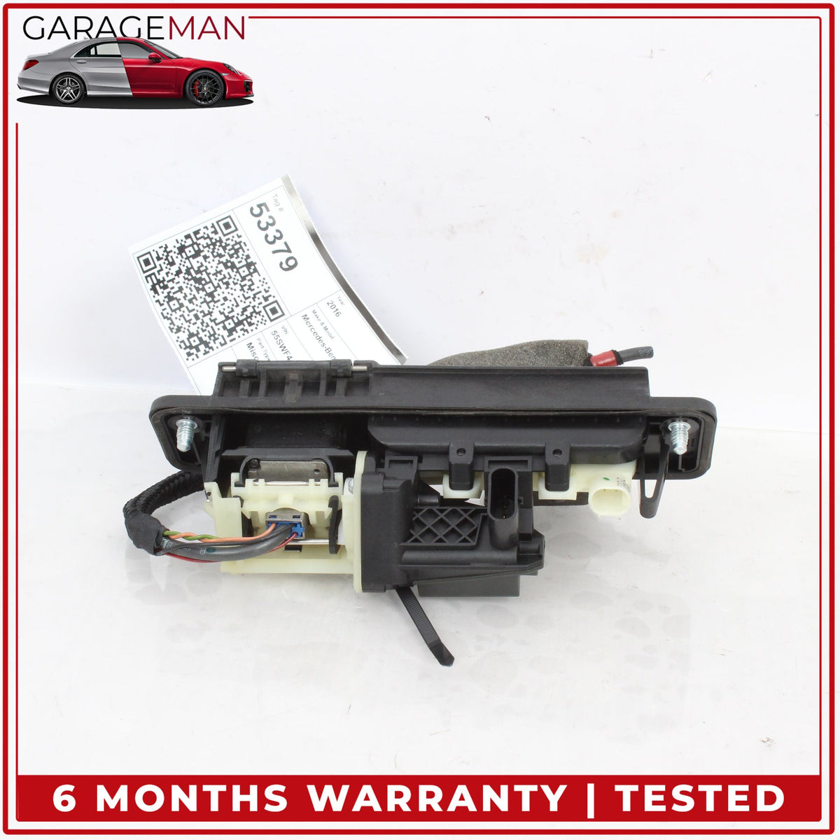 2014-2020 Mercedes W205 C300 Rear Trunk Release Handle w/ Camera 2227500893 OEM