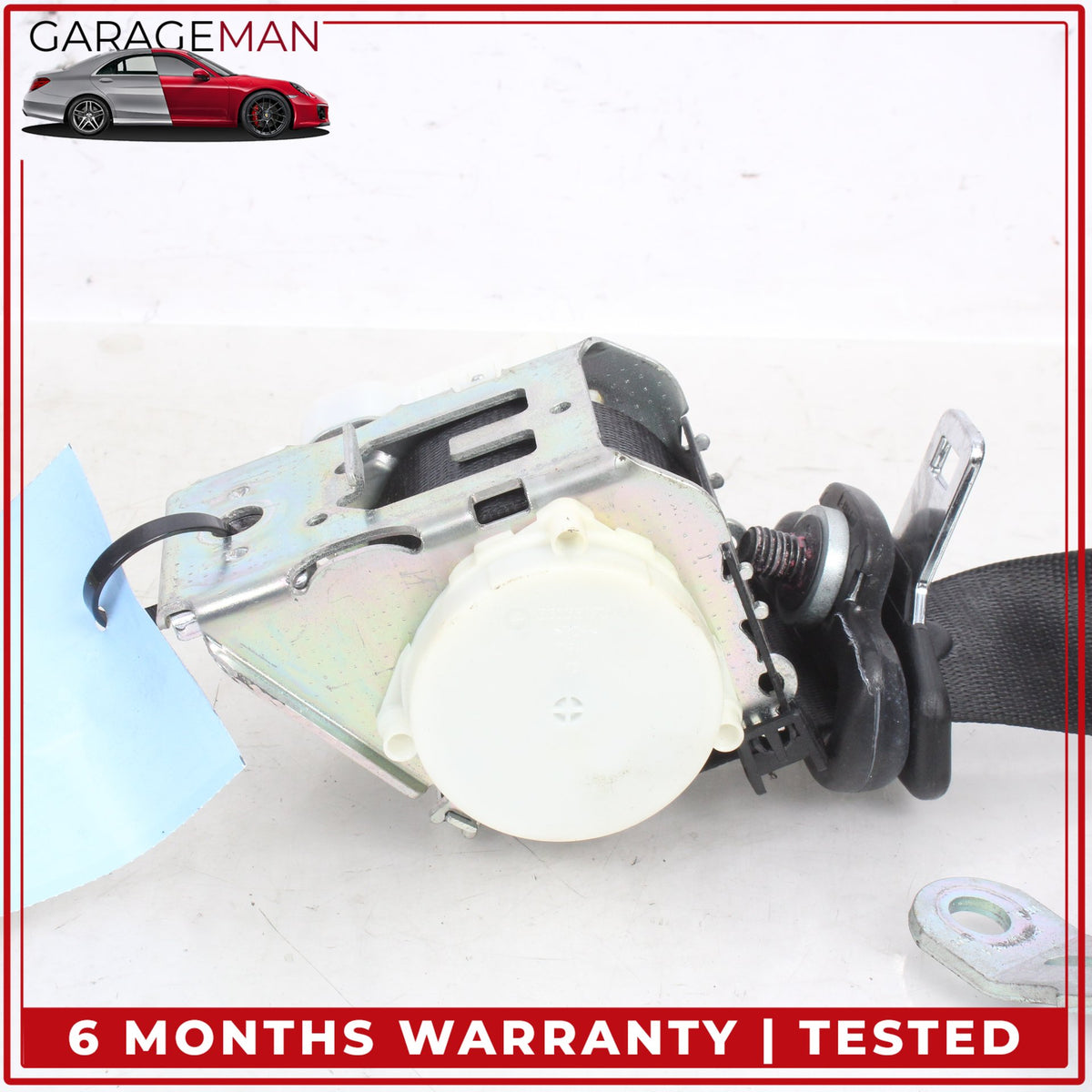 2004-2010 BMW 650i E64 Convertible Rear Upper Seat Belt Retractor 7918753 OEM