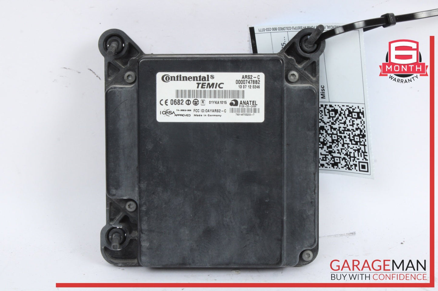 2007-2013 Mercedes-Benz S550 W221 Distronic Cruise Control Sensor 2215403762