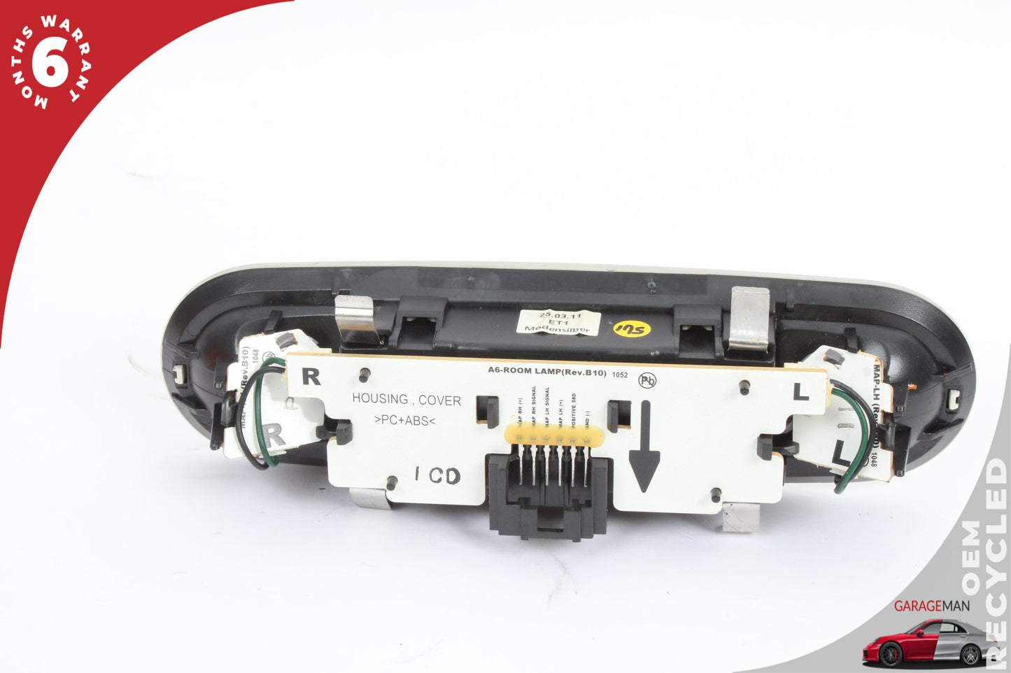 2012-2018 Audi A6 C7 Sedan Rear Over Head Dome Light Lamp 4G0947111A Genuine