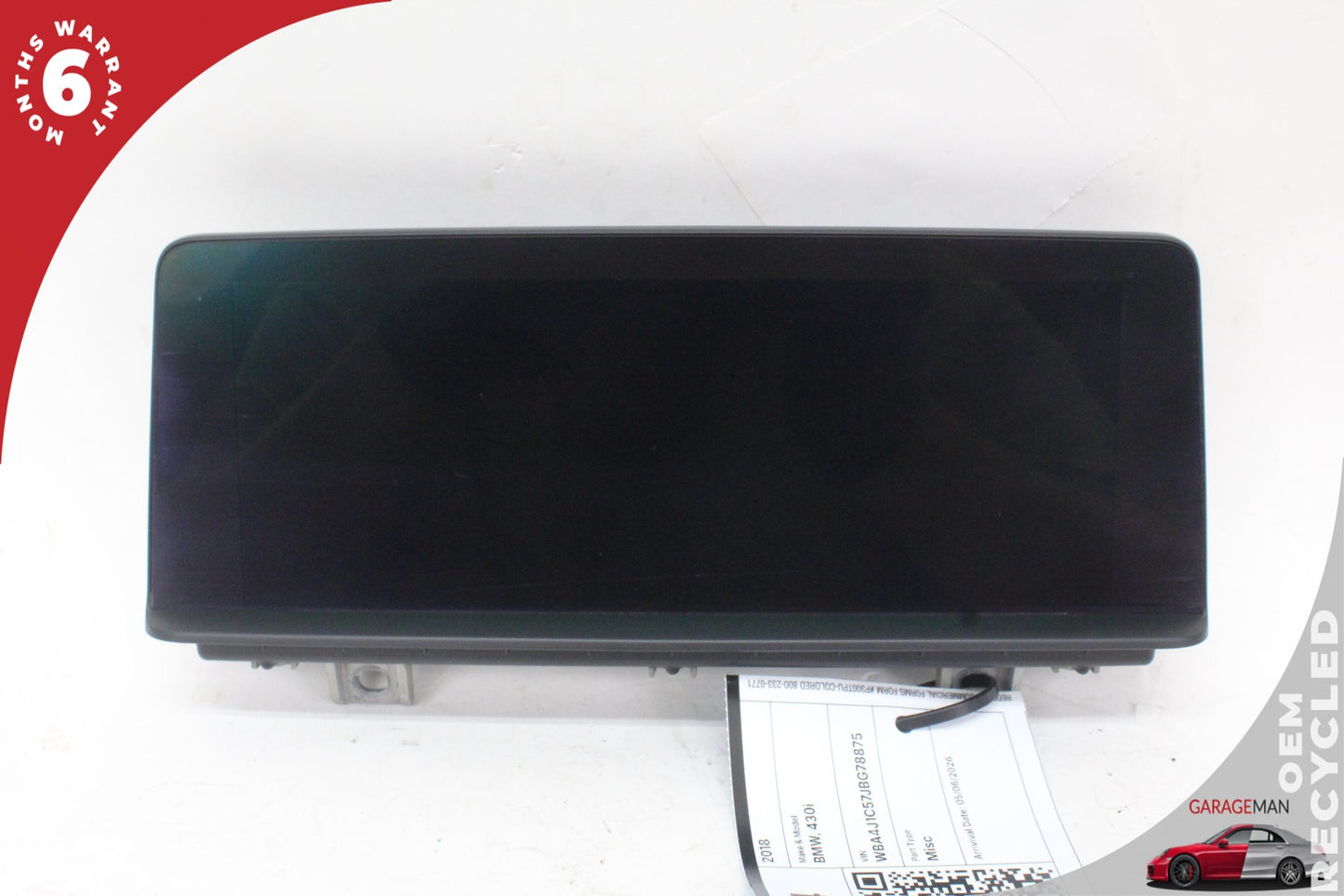 2018-2021 BMW 430i 330e M3 GPS Navigation LCD Display Screen Monitor 8.8" OEM