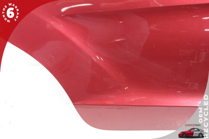 2012-2018 Mercedes W218 CLS550 Rear Right Passenger Side Door Shell Red OEM