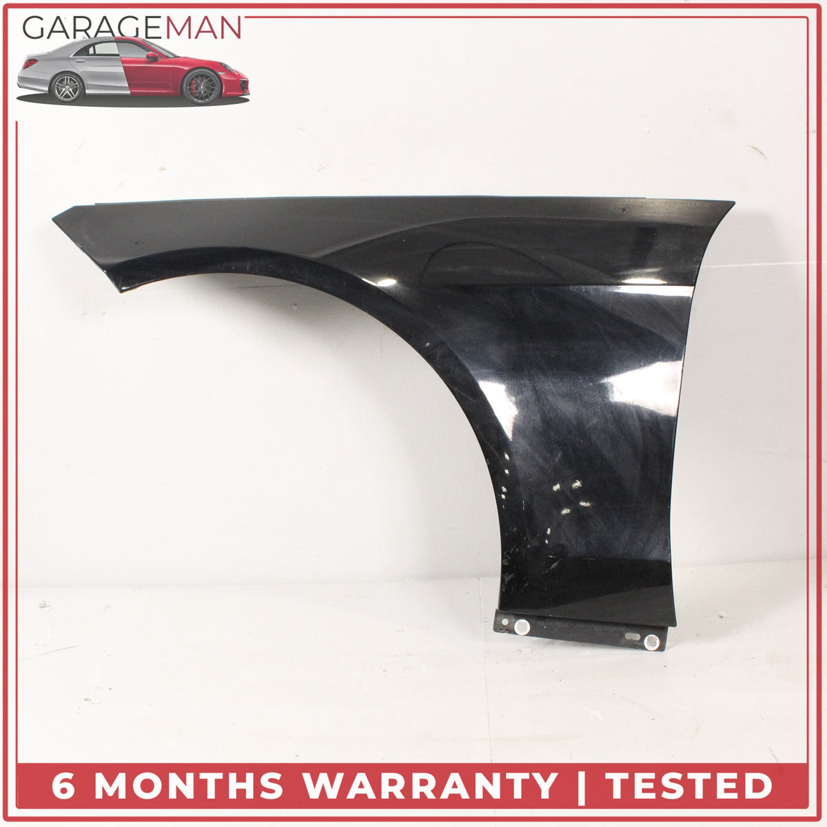 2010-2016 Mercedes W212 E400 E350 Front Left Fender Panel Black 2128801118 OEM