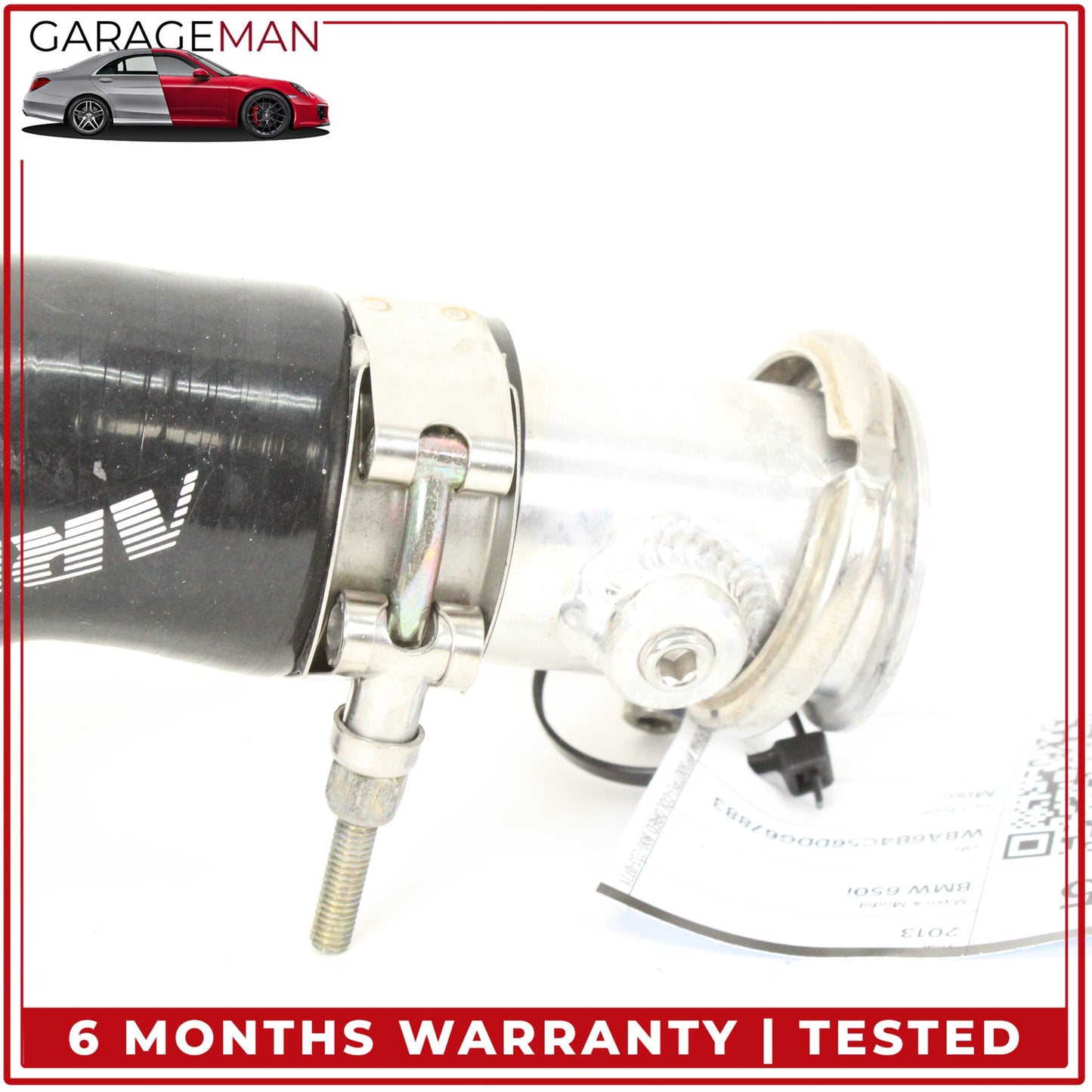 2012-2018 BMW 650i F06 AWD N63 4.4L ARM Turbo Inlet Charge Pipe