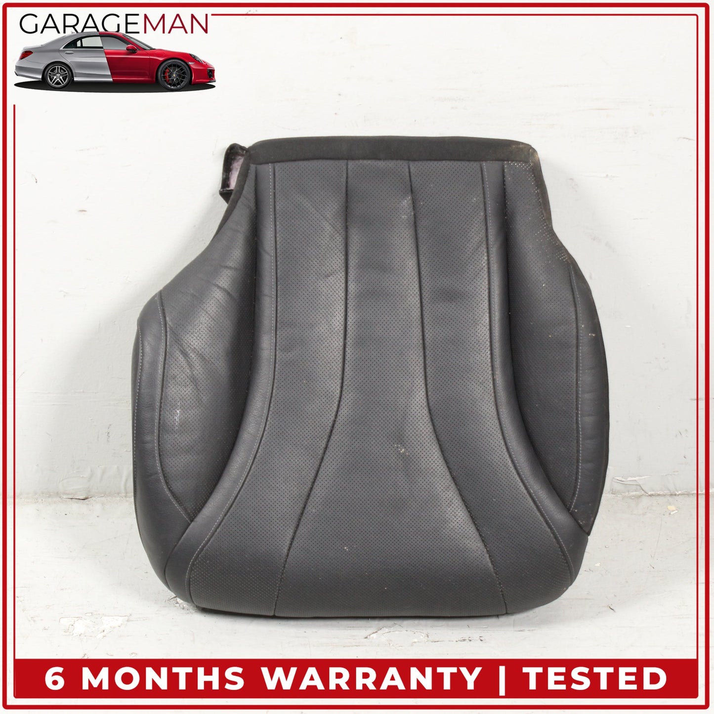 2014-2017 Mercedes W222 S550e Front Right Lower Bottom Seat Cushion Black OEM
