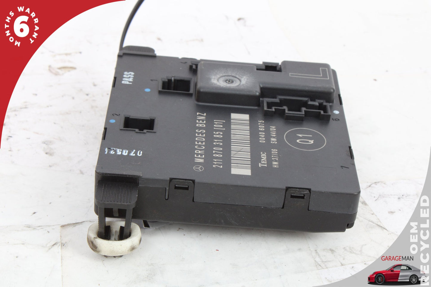 03-09 Mercedes-Benz E320 W211 Sedan Left Rear Door Control Module 2118703185 OEM